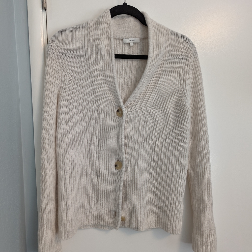 Vince Wool/Cashmere Cardigan
